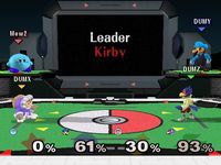 une photo d'Ã©cran de Super Smash Bros Melee sur Nintendo Gamecube
